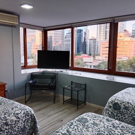 圣地亚哥Providencia Departamento A Pasos Costanera Center公寓 外观 照片